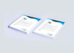 سربرگ تحریر 80 گرم A4 دورو فوری(3روکاری)